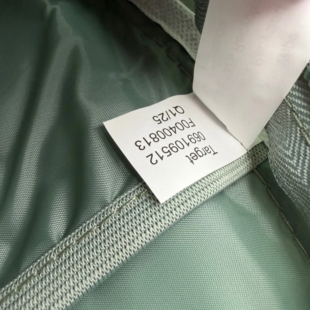 Deal Worthy Sage Green 15 Inch Laptop Backpack Recycled Polyester 069109512